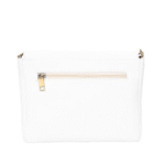 Genuine Leather bag with metal chain