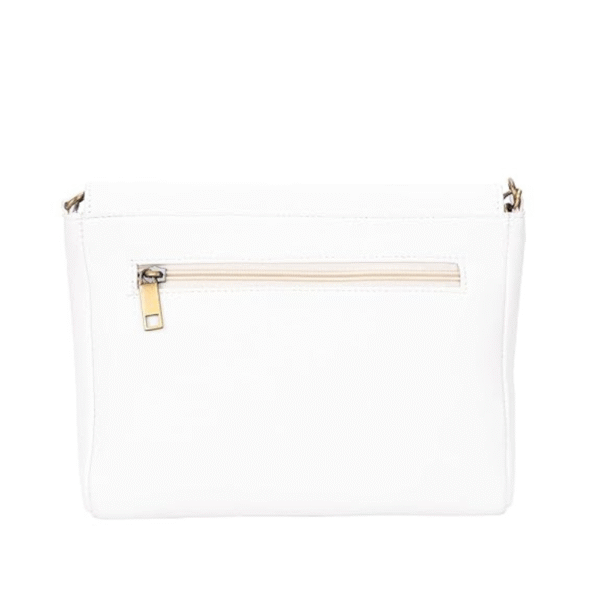 Genuine Leather bag with metal chain