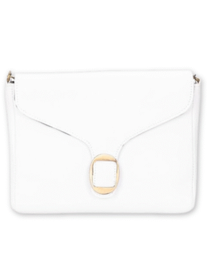 TANN IN Genuine Leather bag with metal chain