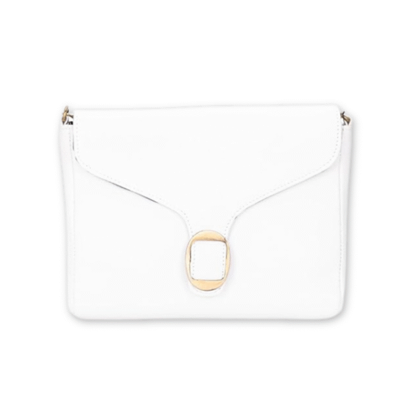 TANN IN Genuine Leather bag with metal chain