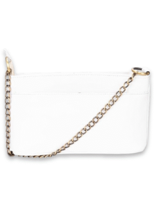 TANN IN Genuine Leather bag with metal chain