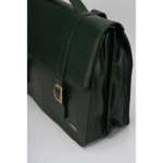 TANN IN Genuine Leather Handcrafted Women’s Laptop Bag – Elegant Red Shoulder & Messenger Bag for Office, Business & Travel (Fits 15.6 Inch Laptop)