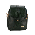 TANN IN Pure Leather Handcrafted Brown Messenger Sling Bag for Women