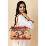 TANN IN Shantiniketan Leather Shoulder bag for Women Multicolor