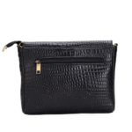 Genuine Leather Sling Bag for Women with Metal Chain Strap