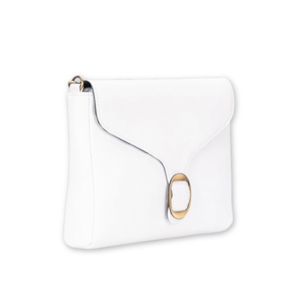 TANN IN Genuine Leather bag with metal chain