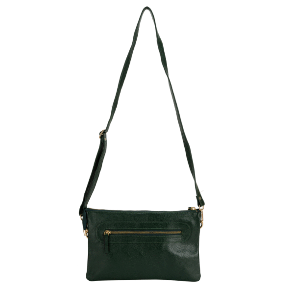 TANN IN Pure Leather Handcrafted Women’s Crossbody Burgundy Purse Bag with Adjustable & Removable Shoulder Strap