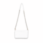 TANN IN Genuine Leather bag with metal chain