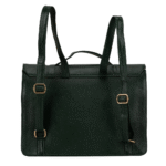 TANN IN Genuine Leather Handcrafted Women’s Laptop Bag – Elegant Red Shoulder & Messenger Bag for Office, Business & Travel (Fits 15.6 Inch Laptop)