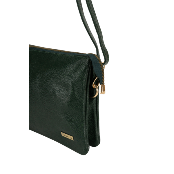 TANN IN Pure Leather Handcrafted Women’s Crossbody Burgundy Purse Bag with Adjustable & Removable Shoulder Strap