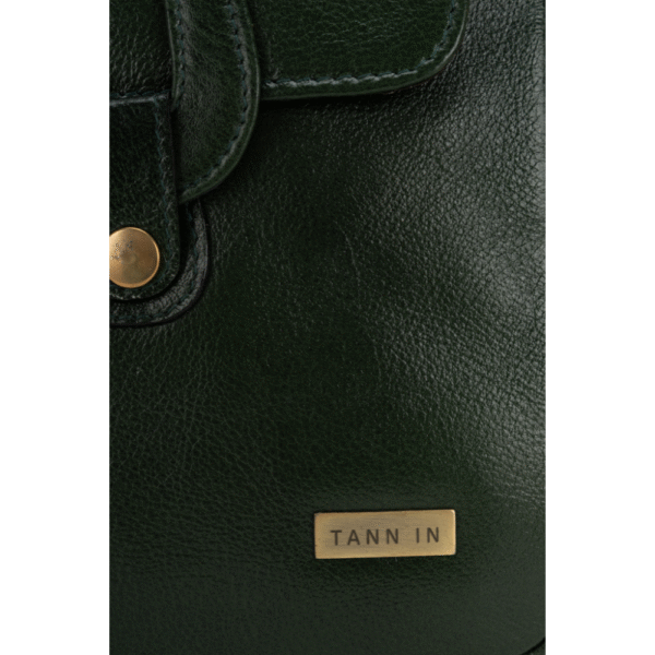 TANN IN Pure Leather Handcrafted Brown Messenger Sling Bag for Women