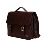 TANN IN Genuine Leather Handcrafted Women’s Laptop Bag – Elegant Red Shoulder & Messenger Bag for Office, Business & Travel (Fits 15.6 Inch Laptop)