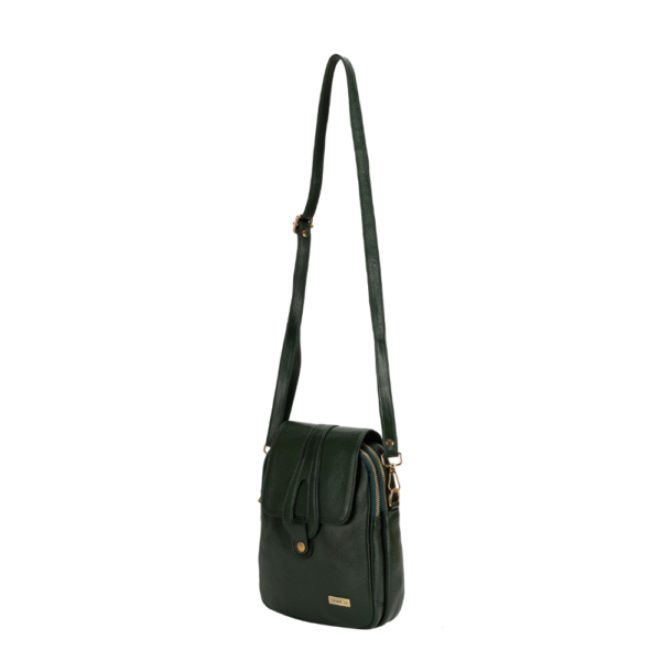 TANN IN Pure Leather Handcrafted Brown Messenger Sling Bag for Women