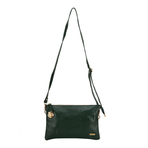 TANN IN Pure Leather Handcrafted Women’s Crossbody Burgundy Purse Bag with Adjustable & Removable Shoulder Strap