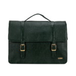 TANN IN Genuine Leather Handcrafted Women’s Laptop Bag – Elegant Red Shoulder & Messenger Bag for Office, Business & Travel (Fits 15.6 Inch Laptop)