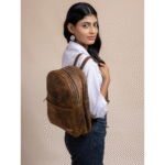 TANN IN Pure Leather Statement Backpack