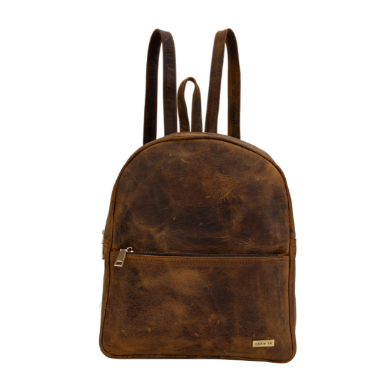 TANN IN Pure Leather Statement Backpack