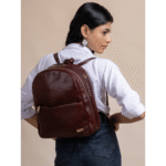 TANN IN Pure Leather Statement Backpack