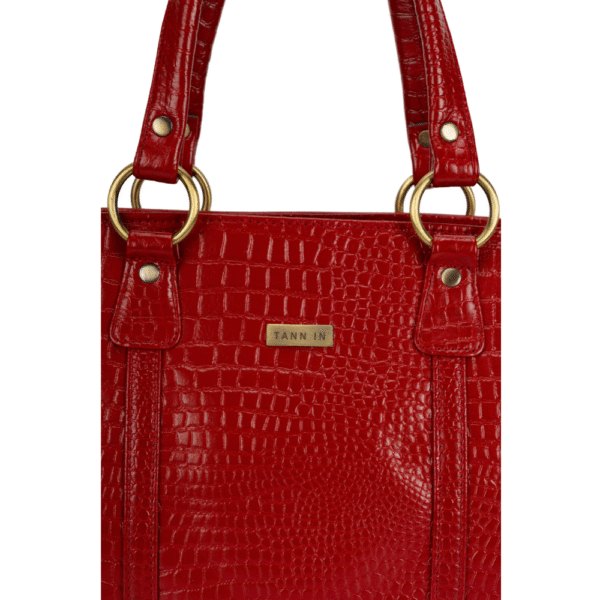 TANN IN Carry All Top Handle Shoulder Bag