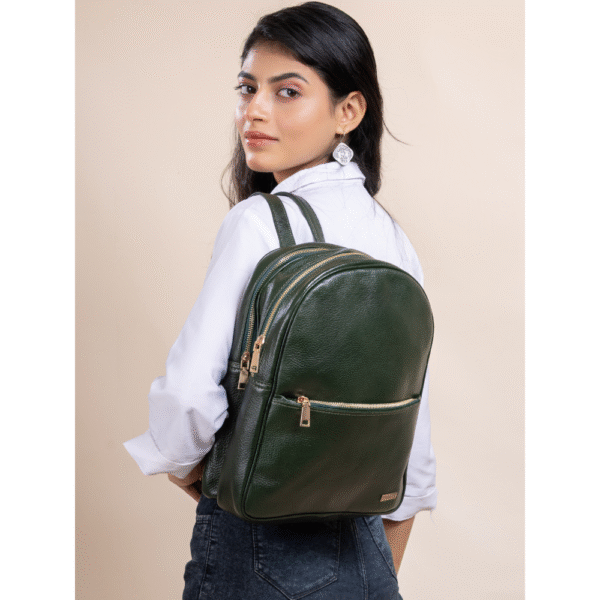 TANN IN Pure Leather Statement Backpack