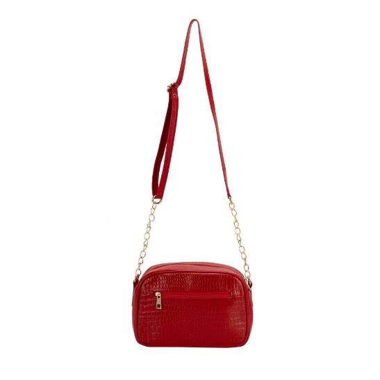 TANN IN Textured Leather Handcrafted Brown Sling Bag for Women – Stylish Shoulder & Crossbody Purse