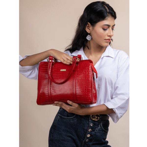 TANN IN Carry All Top Handle Shoulder Bag