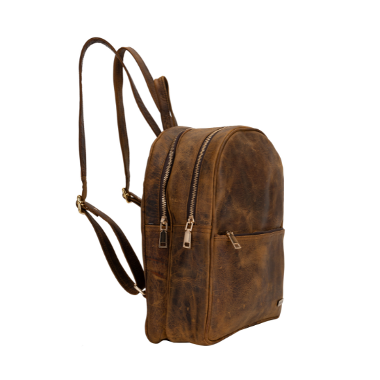 TANN IN Pure Leather Statement Backpack