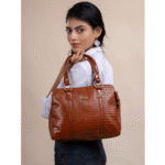TANN IN Carry All Top Handle Shoulder Bag