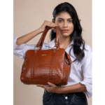TANN IN Carry All Top Handle Shoulder Bag