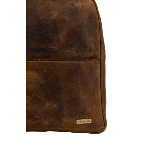 TANN IN Pure Leather Statement Backpack