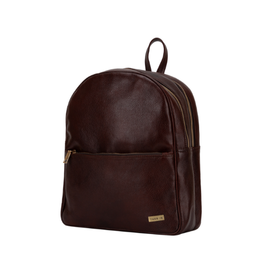 TANN IN Pure Leather Statement Backpack