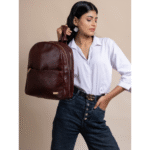 TANN IN Pure Leather Statement Backpack