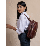 TANN IN Pure Leather Statement Backpack