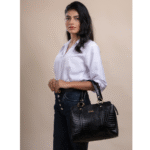 TANN IN Carry All Top Handle Shoulder Bag