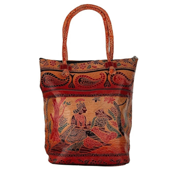 TANN IN Shantiniketan Leather Shoulder bag for Women Multicolor